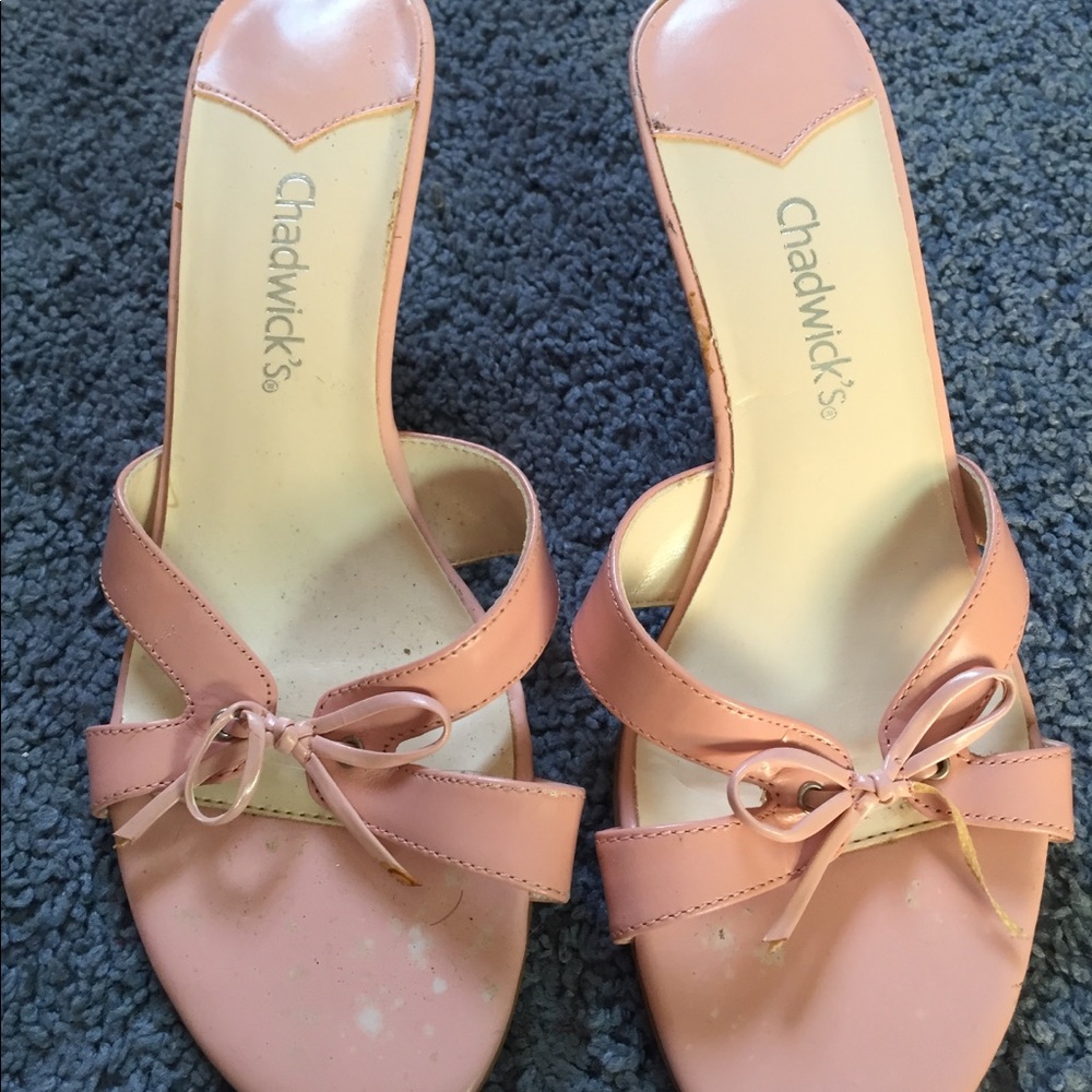 Chadwick’s ballerina pink heels size 6 1/2